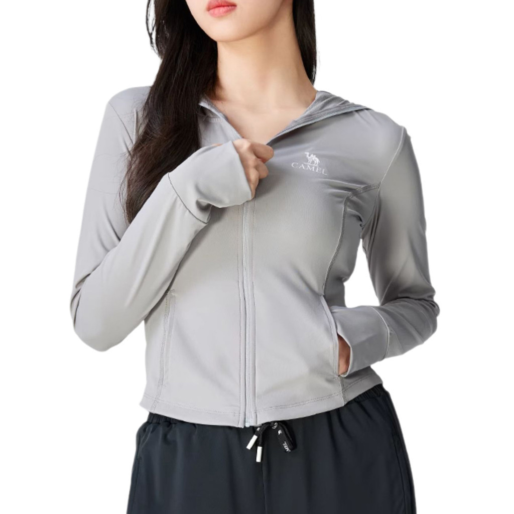 Ảnh CAMEL CROWN Ngoài Trời Chống Nắng Nữ Thoáng Khí Gạc Chính Hãng Ướt Chống Nắng Quần Áo 4