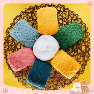 Sợi Cotton Việt Nam CTVN 1mm - 100g (Đủ bảng màu 01 - 102)