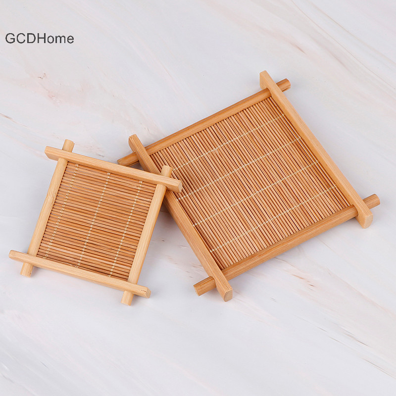 Gcdhome cốc thảm trà phụ kiện bàn placemats đế lót ly nhà bếp trang trí HOT