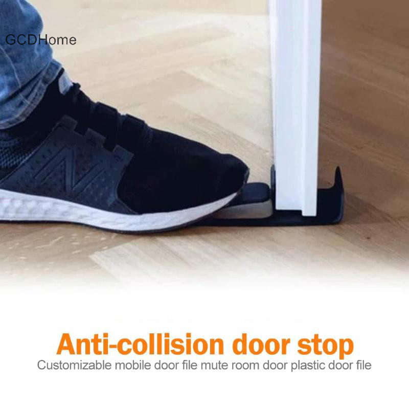 Gcdhome Spring Creative Keep Your Door Right Open Door Wedge Holder HOT