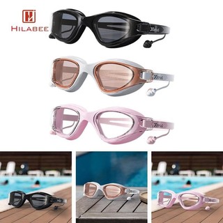 Kính bơi HILABEE có kính đeo tai Chống thấm nước Thoải mái Tầm nhìn rộng Tai nghe Kính bơi cho mùa hè ngoài trời