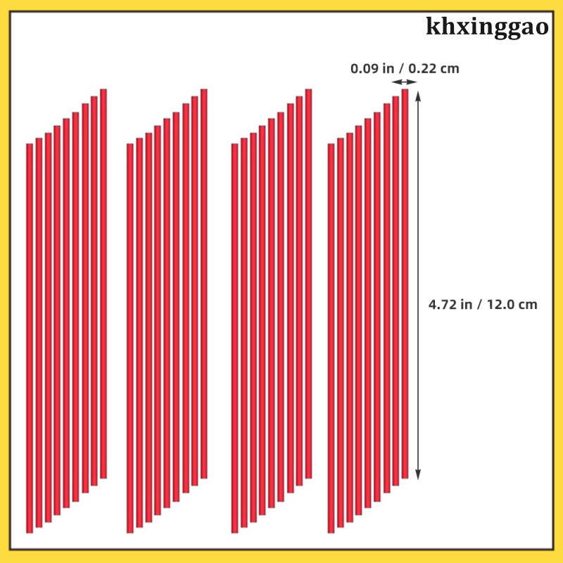 Bộ 50 Xịt Linh Hoạt Có Thể Ống Hút Tẩy Rỉ Nhựa Tiện Lợi Cho Máy Phun Nhỏ Ống Đỏ Dầu Bụi Ống Vòi Phun khxinggao