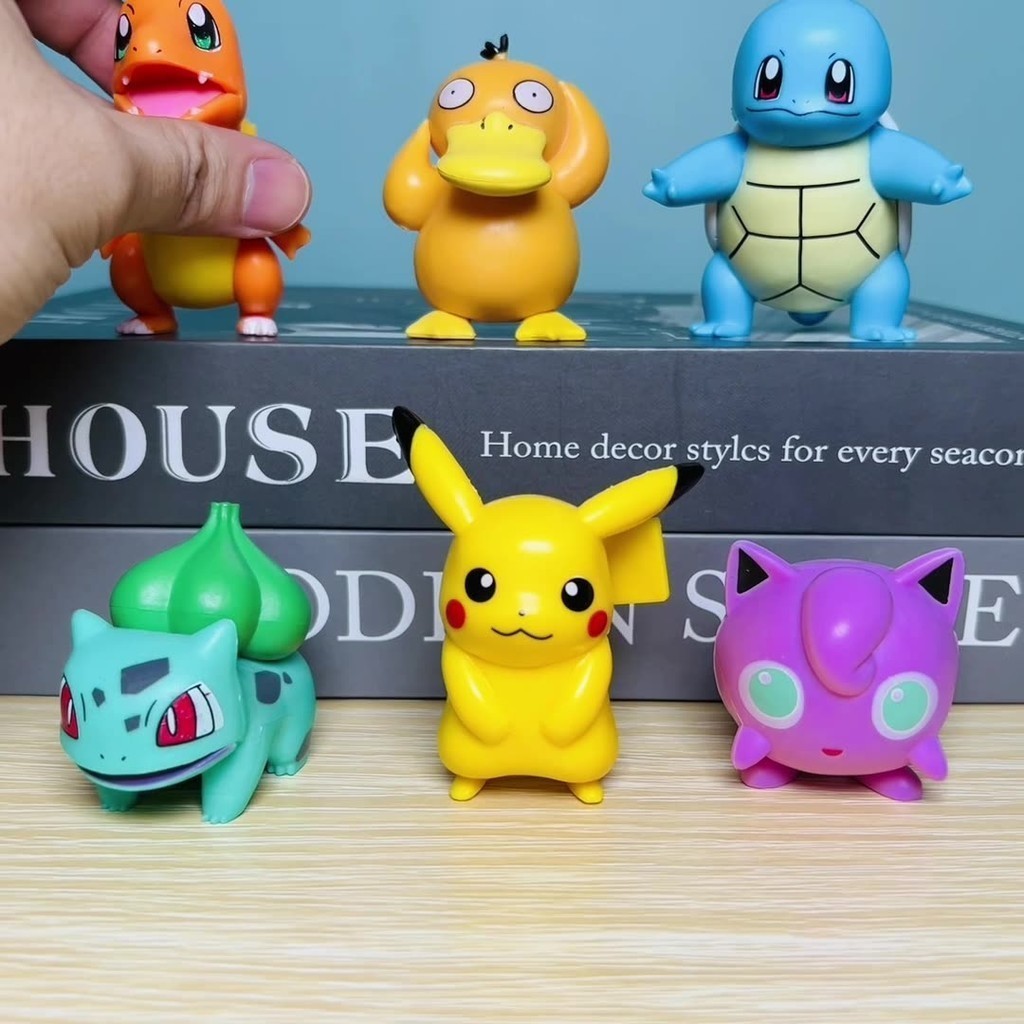 Mô Hình Hoạt Hình Pokemon, Pikachu Siêu Dễ Thương