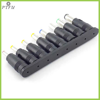 PTFU 8 Chiếc Đa Năng Laptop Nguồn Điện Adapter Kết Nối Cắm AC Jack Sạc Kết Nối Bộ Chuyển Đổi Nguồn Cắm Mới