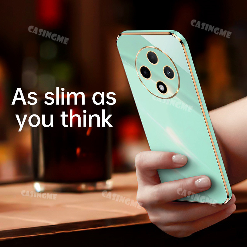 Oppo Reno12 F 5G 2024 Vỏ Mạ Sang Trọng Cho Oppo Reno 12F Reno12F Reno12 12 Pro F 4G 5G 2024 Ốp lưng Silicon Mềm Chống Sốc Ốp lưng