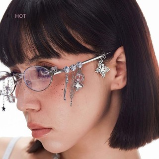 Kính elip khung nhỏ JULYHOT dành cho nữ Kính mắt hợp thời trang