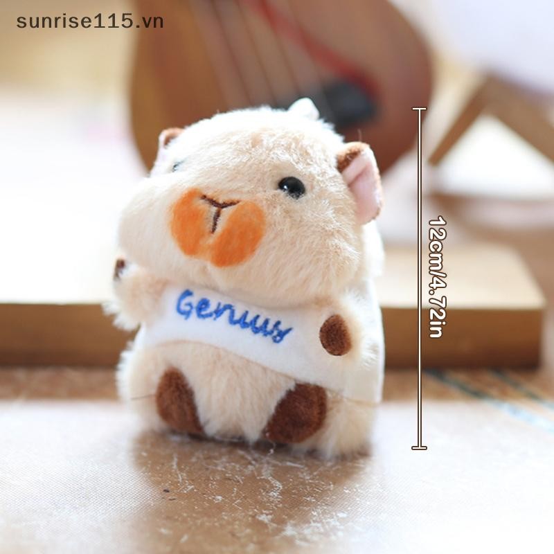 Srvn Hoạt Hình Hamster Sang Trọng Móc Khóa Thú Nhồi Bông Dễ Thương Búp Bê Xe Móc Khóa Túi Mặt Dây Chuyền Ba Lô Quà Tặng Trang Trí.