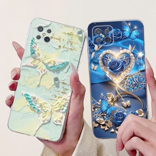 Dành Cho Oppo A92s Reno 4Z 5G Vỏ Hoa Phổ Biến Tre Mềm Silicone Trong Suốt TPU Ốp Lưng Điện Thoại OPPOA92s Reno4Z CPH2065 Ốp Lưng