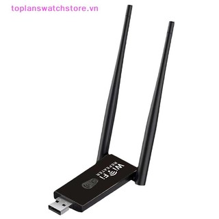 Toplanswatchstore 300Mbps 2.4G USB Bộ mở rộng bộ lặp WiFi không dây Bộ định tuyến Bộ khuếch đại tín hiệu WiFi Bộ tăng cường Wi-Fi tầm xa Điểm truy cập VN