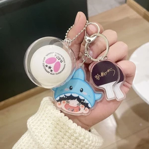 ✨Sản phẩm mới✨Sun Yingsha Wang Chu Kết Hợp Bóng Bàn Đầu Lớn Móc Khóa Mặt Dây Chuyền Trang Sức Sasha Túi Ba Lô Phụ Kiện Quà Tặng✨Sự kiện✨