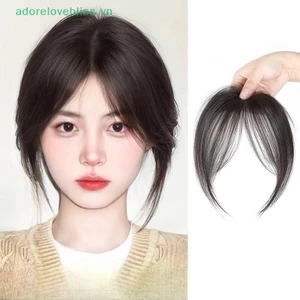 Thêm Phần Giữa Giả Nổ Viền Tổng Hợp Topper Tóc Kẹp-In Bang Mở Rộng Tự Nhiên Vô Hình Áo Khoác Tóc Nữ BSS