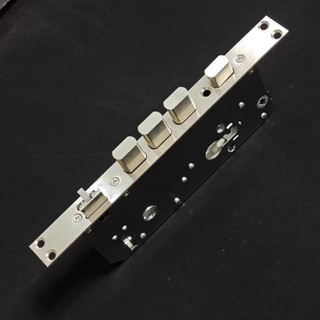 Cửa thép không gỉ 24 240 siêu hẹp siêu mỏng 5068, cửa gỗ trong nhà không có móc, thân khóa thông minh một bánh 9DFS