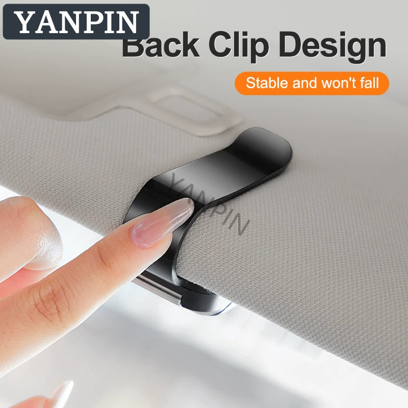 [Logo DIY] Tấm che nắng ô tô Hộp đựng kẹp kính đa chức năng