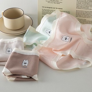 Quần lót nữ cotton cao cấp lớp lót kháng khuẩn quần chip bé gái họa tiết cute dễ thương gấu 7 màu