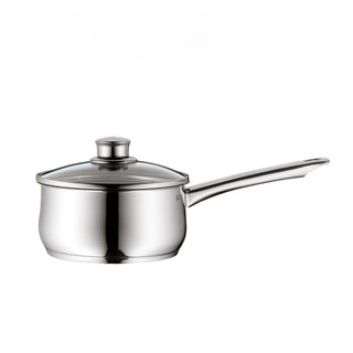 Quánh WMF Diadem Plus 16cm  Có Nắp Kính, Dung Tích 1.7L, Đáy Từ 3 Lớp Dùng Cho Mọi Loại Bếp