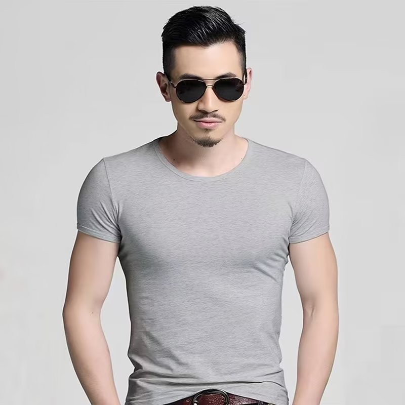 VG Áo thun cổ tròn thoải mái có đồ họa phong cách đô thị - Thiết yếu mùa xuân / mùa hè thông thường