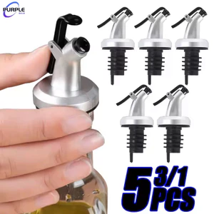 Hộ Gia Đình Nhà Bếp Gia Vị Chai Nước Tương Giấm Chai Miệng Chặn Không Rò Rỉ Dầu Không Có Dụng Cụ Treo Dầu