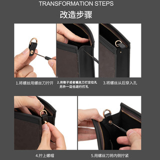Phụ Kiện Túi Thích Hợp Cho Túi Xách Chuyển Đổi Bên Treo Tai Da Khóa Dây Đeo Tay DIY Phụ Kiện Treo Khóa Một Vai Khóa chéo