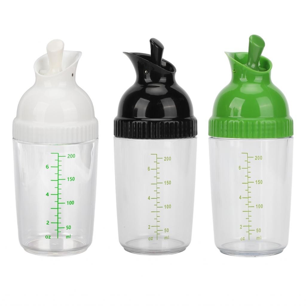 Globedealwin Kitchen Seasonings Salad Dressing Mixer Shaker Bottle ...