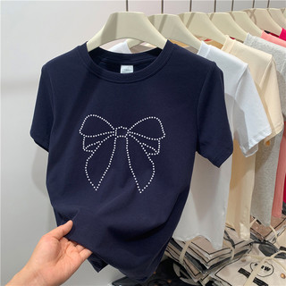 Hiixiivi [Mới 100% Cotton] Áo thun ngắn tay nữ Tee Baggy Nam Nữ Baggy Tròn Unisex Cổ dáng rộng Unisex Tee 4 / 12
