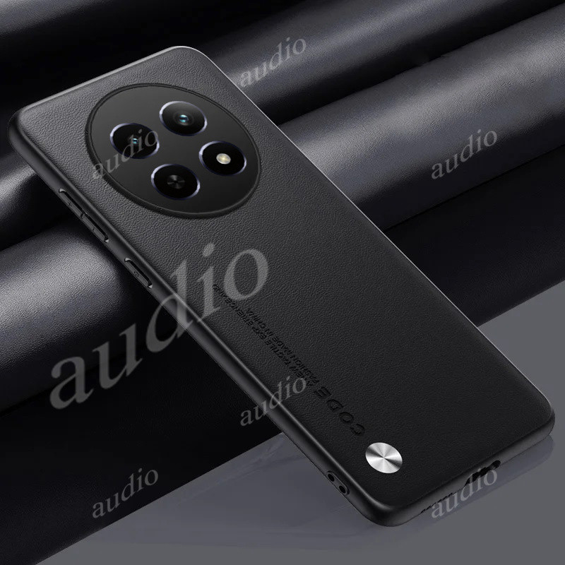 Realme 13x 13 + 5G Da Trơn Da Sang Trọng Ốp Điện Thoại Cho Realme 13 + 13x 13 Pro + 5G 4G Kết Cấu Silicon Mềm Chống Sốc Cho Realme13 Pro + Realme13 + Realme13x 5G Ốp Lưng
