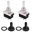 NOTE1 Rocker Switch, Bộ phận chuyển mạch 3Pin 3 vị trí Công tắc bật tắt, Nắp chống nước ON / / ON hữu ích 12 VDC 25 Công tắc nút nguồn Thiết bị điện