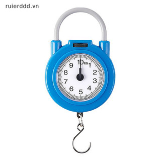 # MỚI # 10kg Cân cơ khí di động Hành lý cá Cân nhà bếp Cân lò xo cầm tay kỹ thuật số có độ chính xác cao.