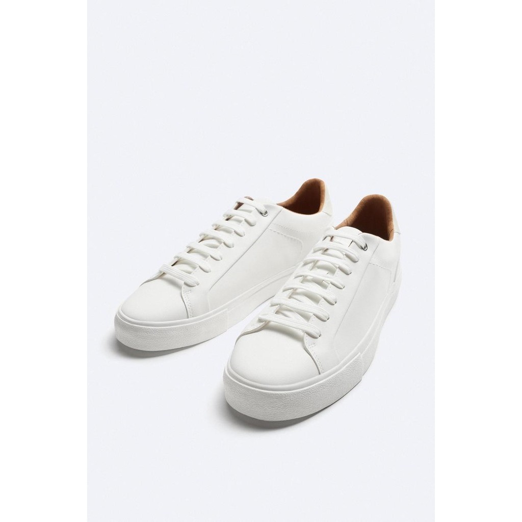 Giày sneaker Zara chính hãng Black White Classic - Dáng cổ điển