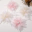 MERIGGIARE Retro Ngọc Trai Lông Hoa, Hình Hoa Organza DIY Vải Táo, Phụ Kiện Quần Áo