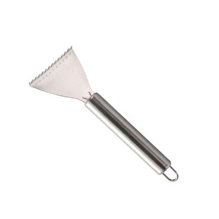 Dụng cụ cạo vảy cá LEAFYHOME, Dụng cụ tẩy vảy cá nấu ăn mịn, Dụng cụ hải sản tay cầm bằng thép không gỉ ABS