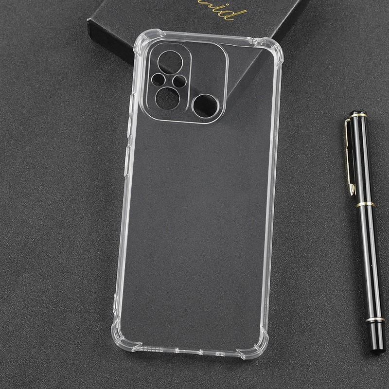Ốp lưng Redmi 12C silicon trong suốt dẻo cao cấp chống sốc viền vuông bảo vệ cam điện thoại xiaomi