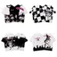 YB1 Sanrio Kuromi Cosplay Vải Hoạt Hình 3D Mùa Hè Áo Thun Cho Trẻ Em Người Lớn Anime Tay Ngắn Top BY1