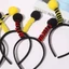 KANGN Tóc Hoop, Bee Ants Bee Trang Phục Băng Đô, Cosplay Ngày Trẻ Em Trang Phục Phụ Kiện Tóc Trẻ Em