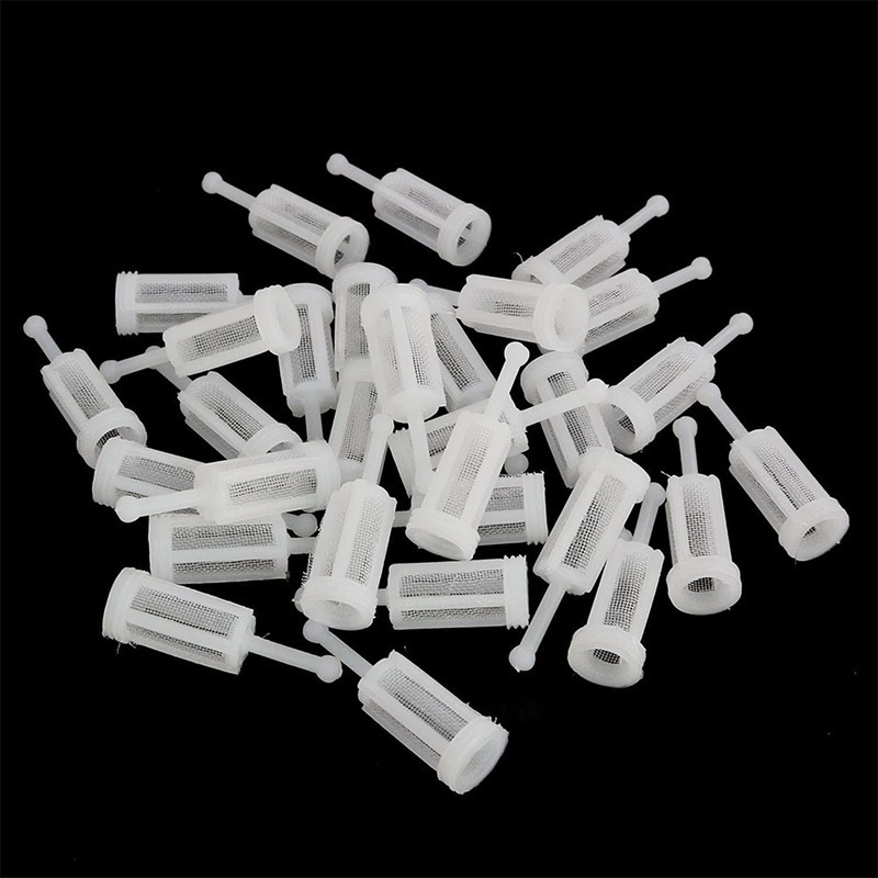 30 Bộ Lọc Dụng Cụ Đa Năng Dụng Cụ Lọc Sơn HVLP Dùng Một Lần Lưới Mịn, Trắng