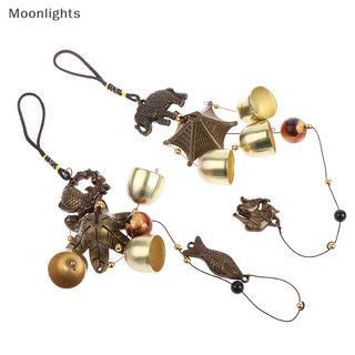 Moonlights Ngoài Trời Cổ Đồng Gió Chuông Ngoài Trời Trang Trí Sinh Hoạt Ngoài Trời Chuông Gió Kim Loại EN