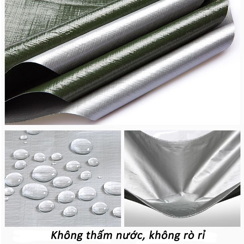 Bạt Che Nắng Mưa ，Bạt Nhựa Trong SuốtDày và chống mài mòn, kích thước đầy đủ