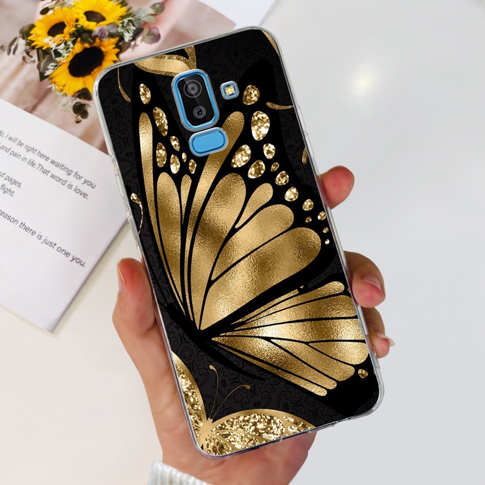 Dành Cho Samsung Galaxy J8 2018 On8 SM-J810F J810G J810Y Mèo Gấu