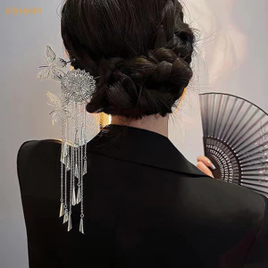 Siyuyan Kẹp Tóc Cổ Đại sel Bước Lắc, Trang Trí Hanfu, Phụ Kiện Đường Dây, Đội Đầu, VN