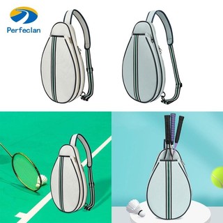 Perfeclan Túi Tennis Đeo Ngang Túi Squash Túi Vợt Bao Đa Năng