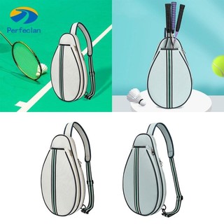 Perfeclan Túi Tennis Đeo Ngang Túi Squash Túi Vợt Bao Đa Năng