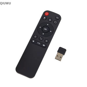 Bàn phím chuột không dây QIUWU Universal 2.4G Điều khiển từ xa với đầu thu USB cho Android TV Box / Smart TV / PC.