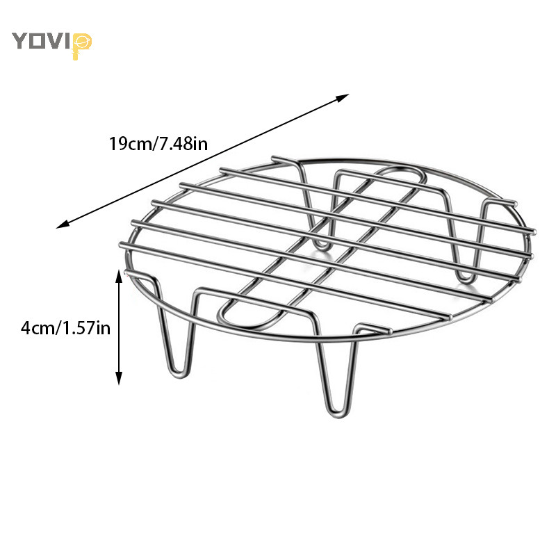 Yovip Nồi Inox Nồi Hấp Giá Nấu Nướng Nồi Đứng Airfryer Nướng Phụ Kiện Thực Phẩm Nhà Bếp Hấp Giá VN