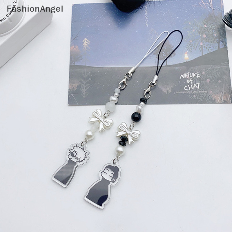 Fashionangel Anime Jujutsu Móc Khóa Cosplay Geto Suguru Satoru Gojo Phù Hợp Với JJK Điện Thoại Quyến Rũ Phụ Kiện Mặt Dây Chuyền Móc Khóa Túi Trang Trí Quà Tặng Trang Sức TH