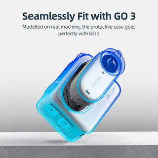 Dành Cho Insta360 GO3S, GO3 Vỏ Bảo Vệ Silicon Bóng Đá Thể Thao Camera Phụ Kiện Bảo Vệ