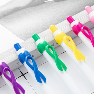 DE Ergonomic Grip Bút bi có thể thu vào có kẹp bút cho trường học văn phòng