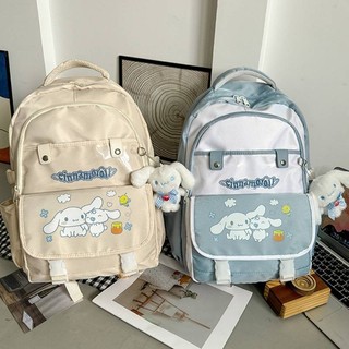 YT2 Sanrio Kuromi Cinnamoroll Ba Lô Cho Học Sinh Dung Tích Lớn In Chống Thấm Nước Thời Trang Nữ Hoạt Hình Schoolbag