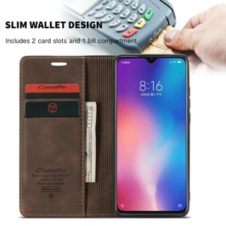 Vỏ Kinh Doanh Cho Samsung Galaxy A36 A16 A06 A55 A35 A25 A15 A05S A54 A34 CaseMe Sang Trọng Lật Retro Từ Ví Da Khe Cắm Thẻ Bảo Vệ