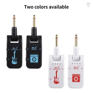 Hilivn) Hệ thống đàn Guitar không dây 2.4G Bộ thu phát đàn Guitar có thể sạc lại cho đàn Guitar điện Bass Dụng cụ gió điện Cắm và chạy 48K / 16bit Truyền thời gian thực 2