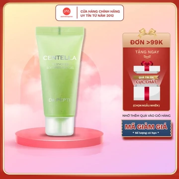 Tẩy tế bào chết chiết xuất rau má Dr.Pepti Centella Turnover Soft Peeling Gel 30ml - daothinhuquynh