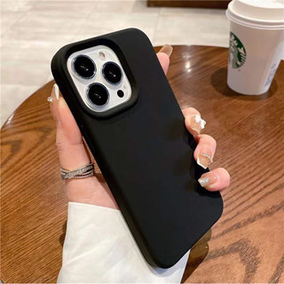 Logo Ốp Lưng Silicon Lỏng Cho iPhone 16 15 14 13 12 11 Pro Max Chống Sốc Mềm Mặt Sau Bảo Vệ Dành Cho 16 series Phụ Kiện Điện Thoại